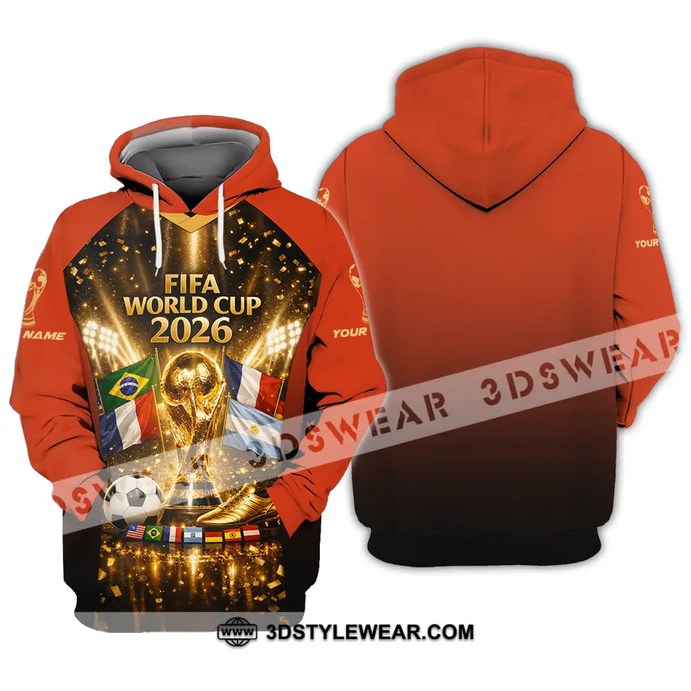Unisex Shirt - Custom World Cup 2026 3D Shirt Hoodie / S T-shirt