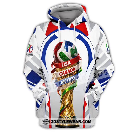 Unisex Shirt - Custom World Cup 2026 3D Shirt style option 2