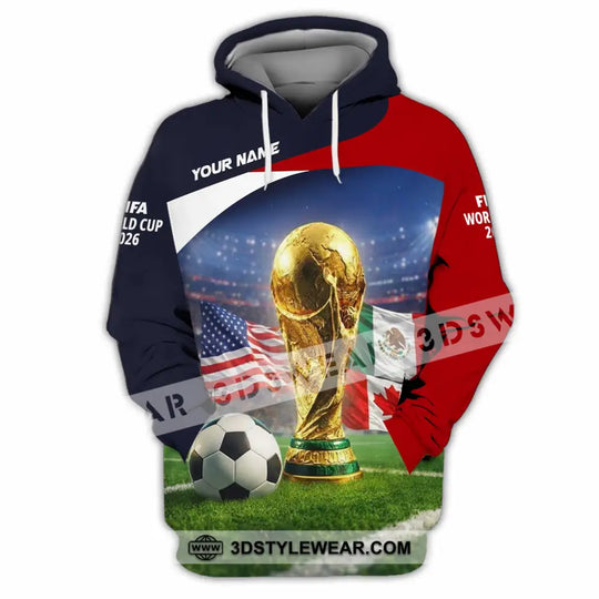 Unisex Shirt - Custom World Cup 2026 3D Shirt style option 4