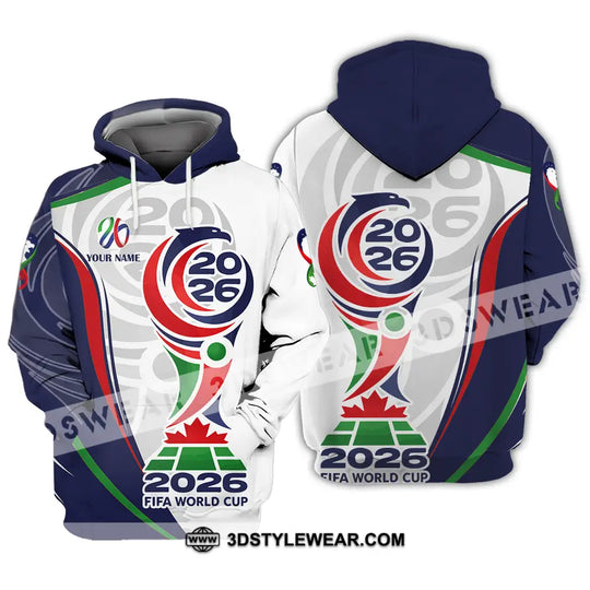 Unisex Shirt - Custom World Cup 2026 3D Shirt style option 3