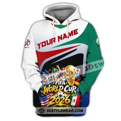 Unisex Shirt - Custom World Cup 2026 3D Shirt - Hoodie / S - T-shirt