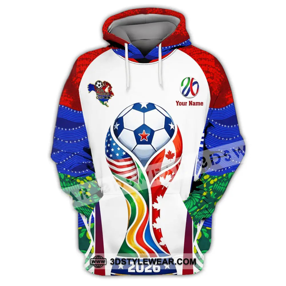 Unisex Shirt - Custom World Cup 2026 3D Shirt - Hoodie / S - T-shirt