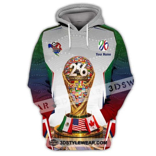 Unisex Shirt - Custom World Cup 2026 3D Shirt style option 2