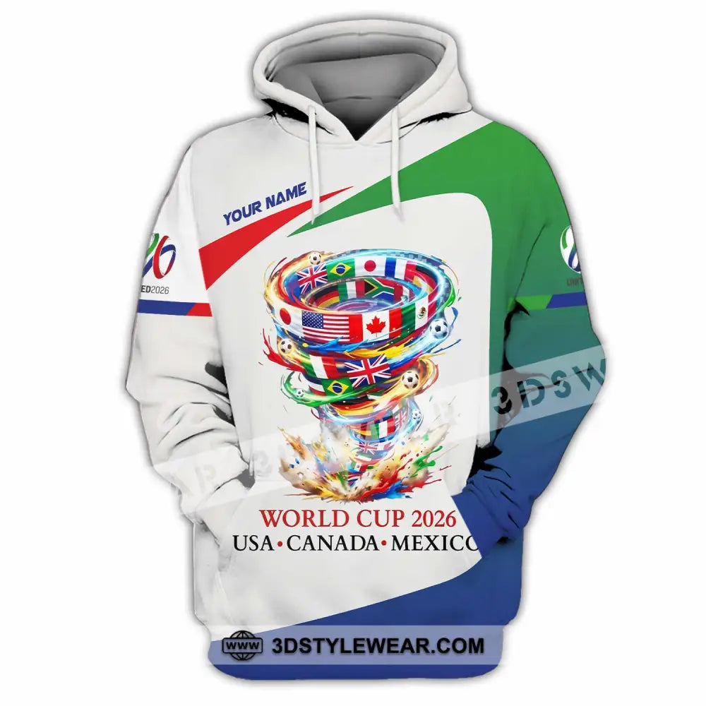 Unisex Shirt - Custom World Cup 2026 3D Shirt Hoodie / S T-shirt