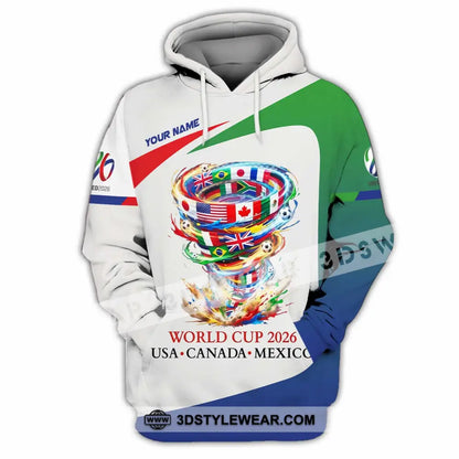 Unisex Shirt - Custom World Cup 2026 3D Shirt Hoodie / S T-shirt