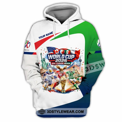Unisex Shirt - Custom World Cup 2026 3D Shirt Hoodie / S T-shirt