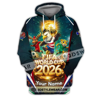 Unisex Shirt - Custom World Cup 2026 3D Shirt Hoodie / S T-shirt