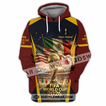 Unisex Shirt - Custom World Cup 2026 3D Shirt Hoodie / S T-shirt