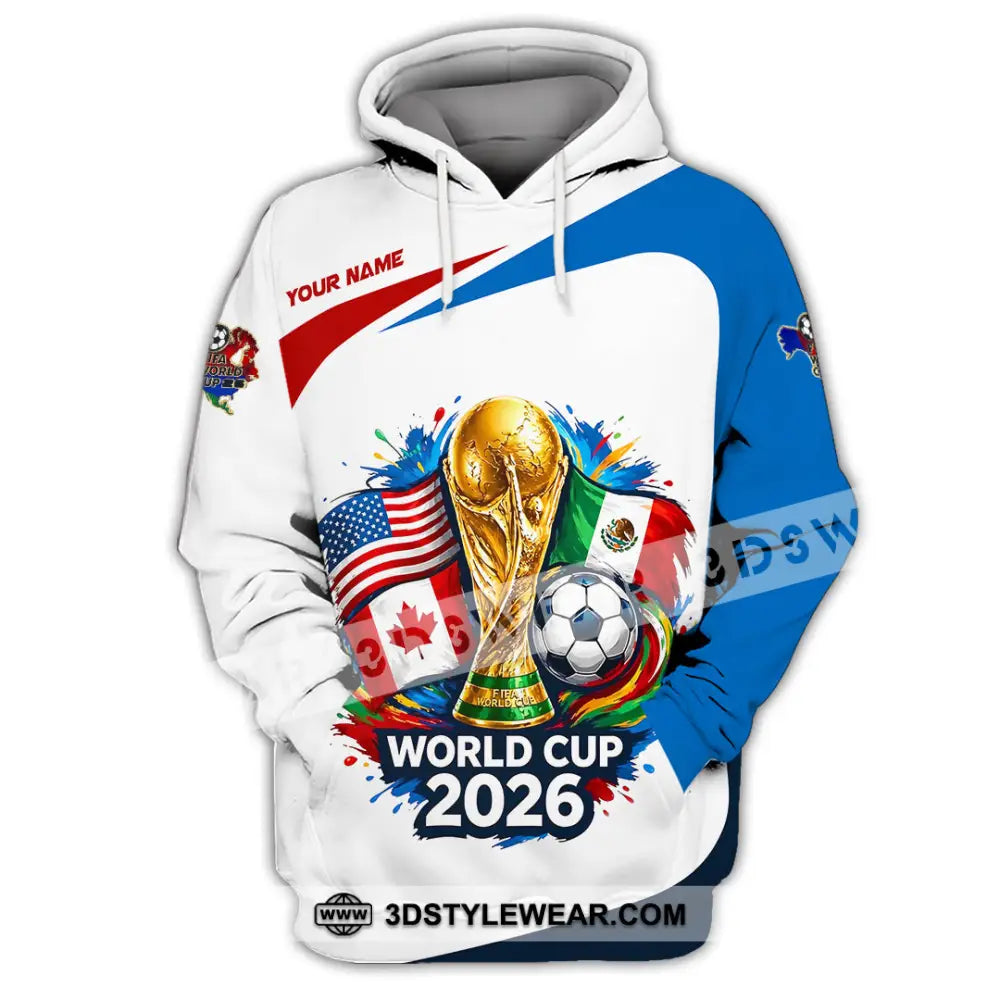Unisex Shirt - Custom World Cup 2026 3D Shirt - Hoodie / S - T-shirt