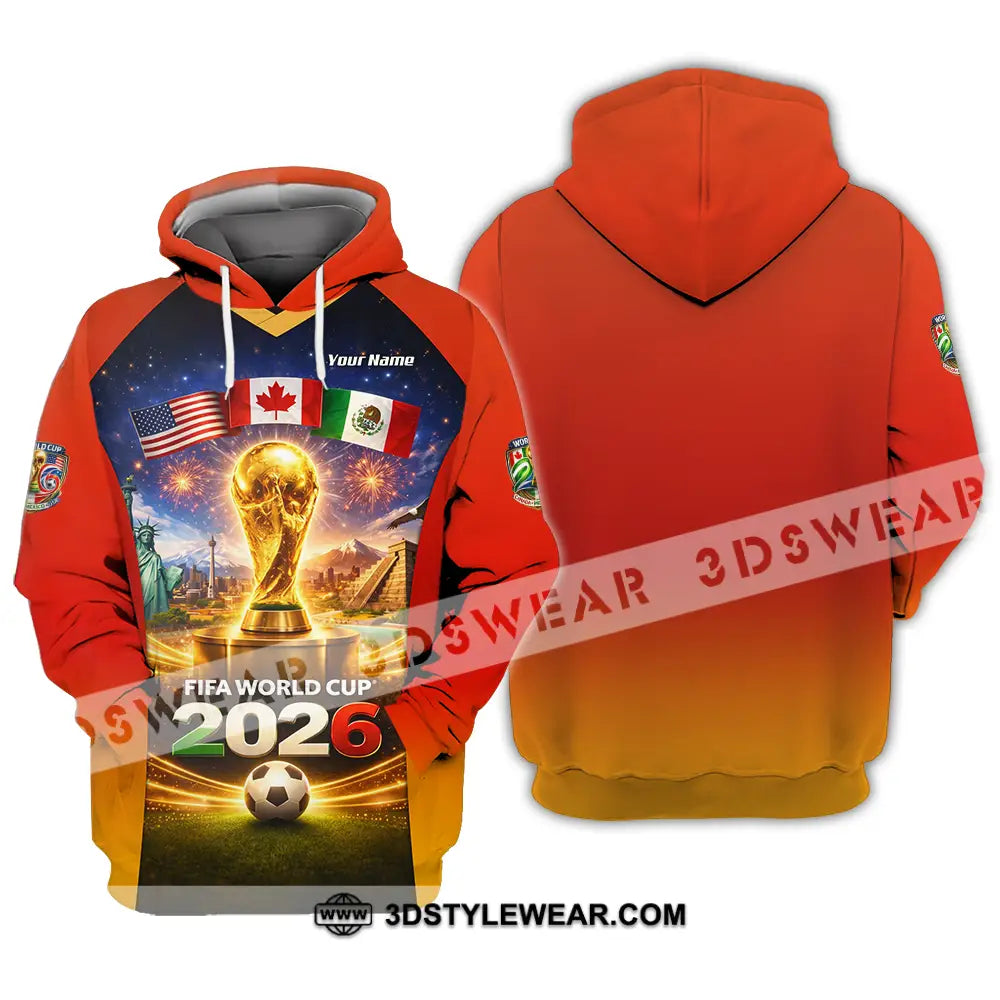 Unisex Shirt - Custom World Cup 2026 3D Shirt Hoodie / S T-shirt