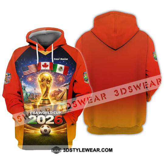 Unisex Shirt - Custom World Cup 2026 3D Shirt style option 3
