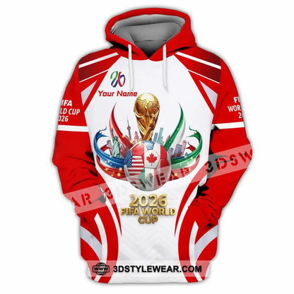 Unisex Shirt - Custom World Cup 2026 3D Shirt Hoodie / S T-shirt