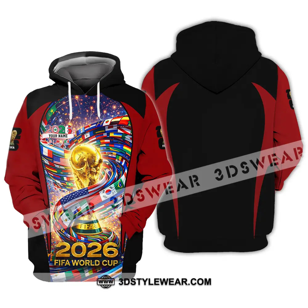 Unisex Shirt - Custom World Cup 2026 3D Shirt Hoodie / S T-shirt