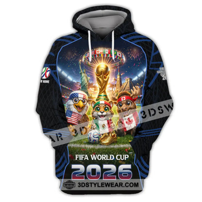 Unisex Shirt - Custom World Cup 2026 3D Shirt Hoodie / S T-shirt
