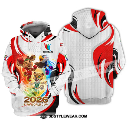 Unisex Shirt - Custom World Cup 2026 3D Shirt Hoodie / S T-shirt