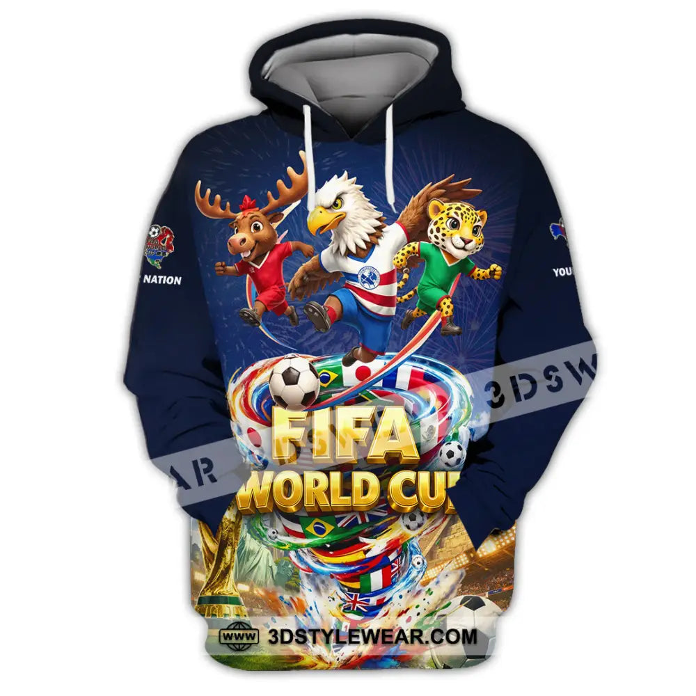 Unisex Shirt - Custom World Cup 2026 3D Shirt Hoodie / S T-shirt