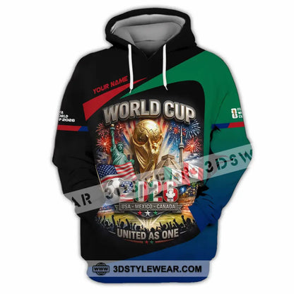 Unisex Shirt - Custom World Cup 2026 3D Shirt Hoodie / S T-shirt