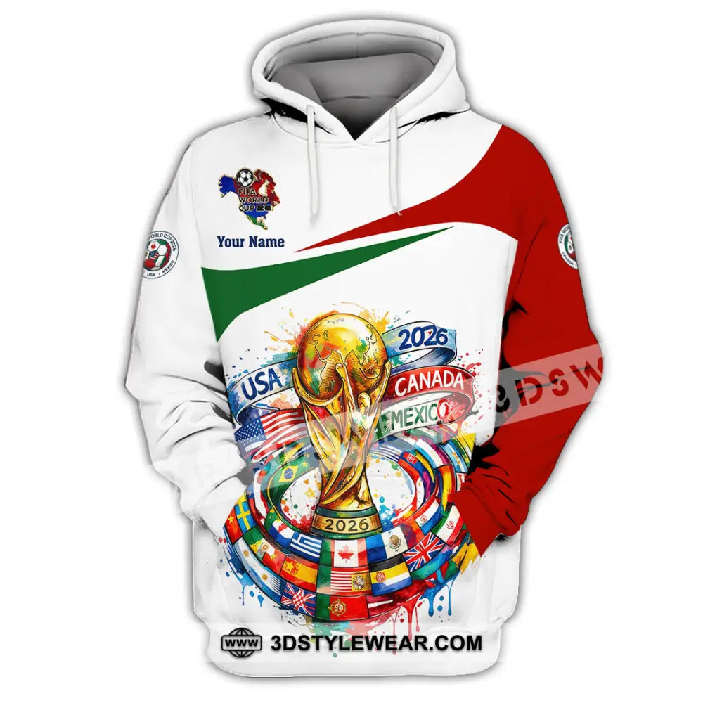 Unisex Shirt - Custom World Cup 2026 3D Shirt - Hoodie / S - T-shirt