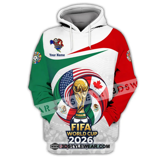Unisex Shirt - Custom World Cup 2026 3D Shirt style option 2