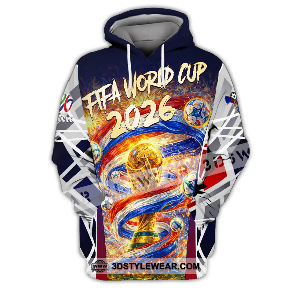 Unisex Shirt - Custom World Cup 2026 3D Shirt Hoodie / S T-shirt