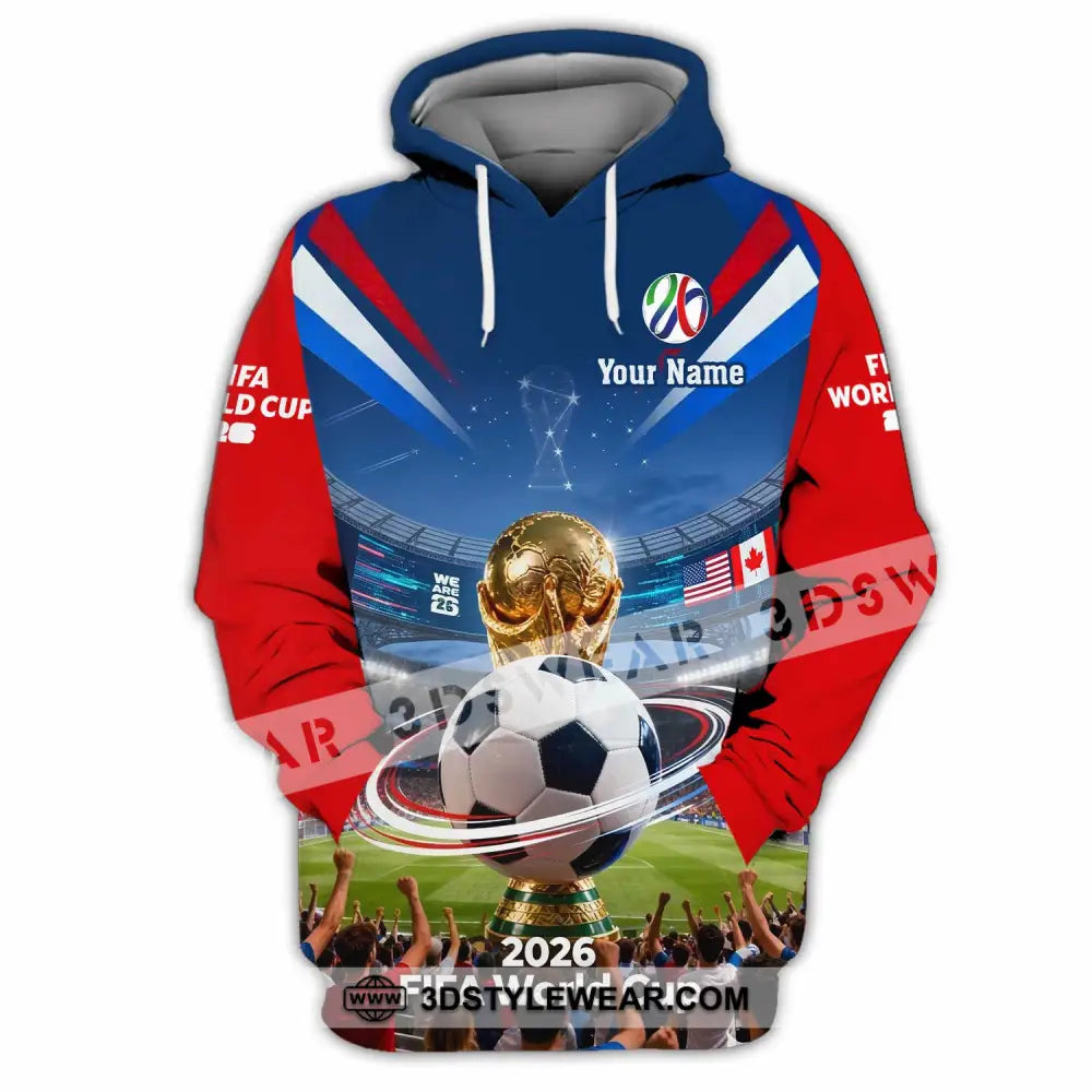 Unisex Shirt - Custom World Cup 2026 3D Shirt Hoodie / S T-shirt