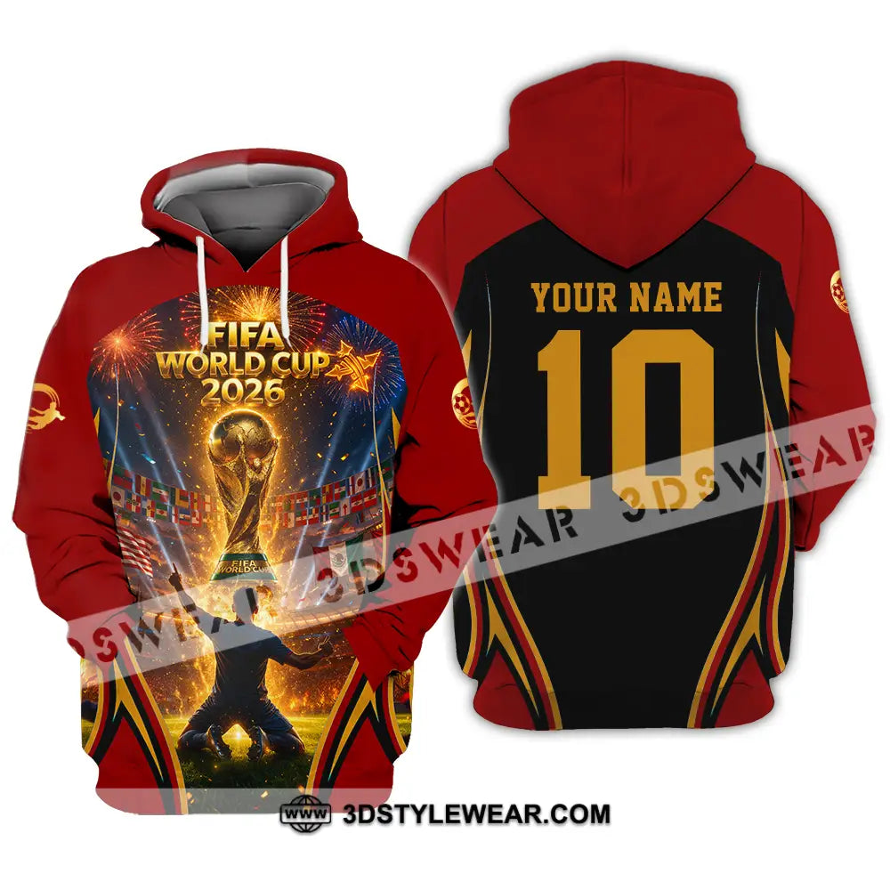 Unisex Shirt - Custom World Cup 2026 3D Shirt Hoodie / S T-shirt