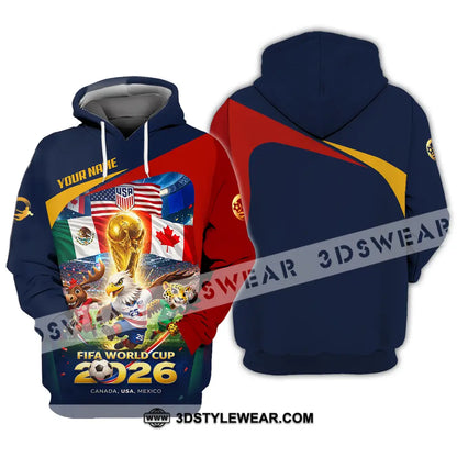 Unisex Shirt - Custom World Cup 2026 3D Shirt Hoodie / S T-shirt