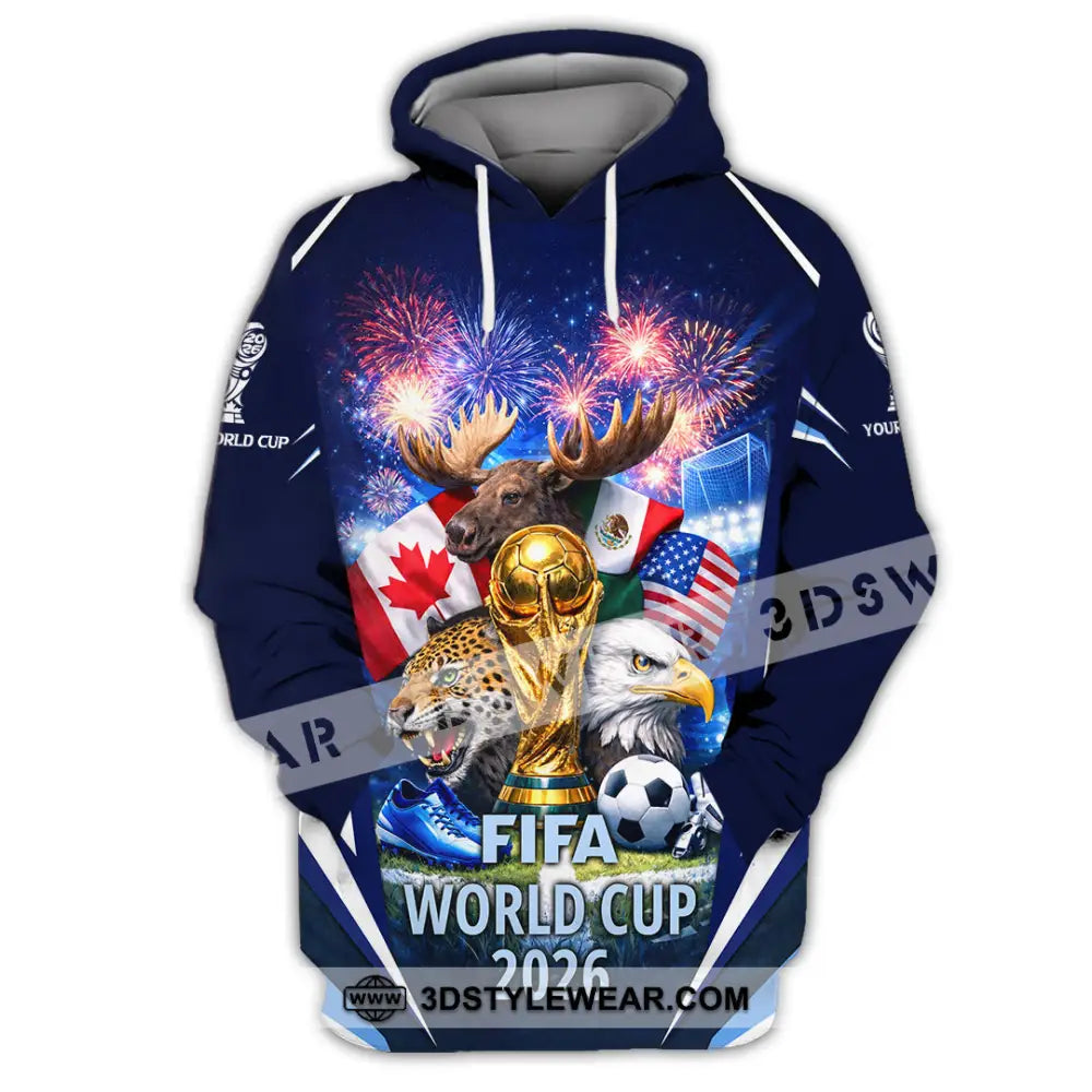 Unisex Shirt - Custom World Cup 2026 3D Shirt Hoodie / S T-shirt