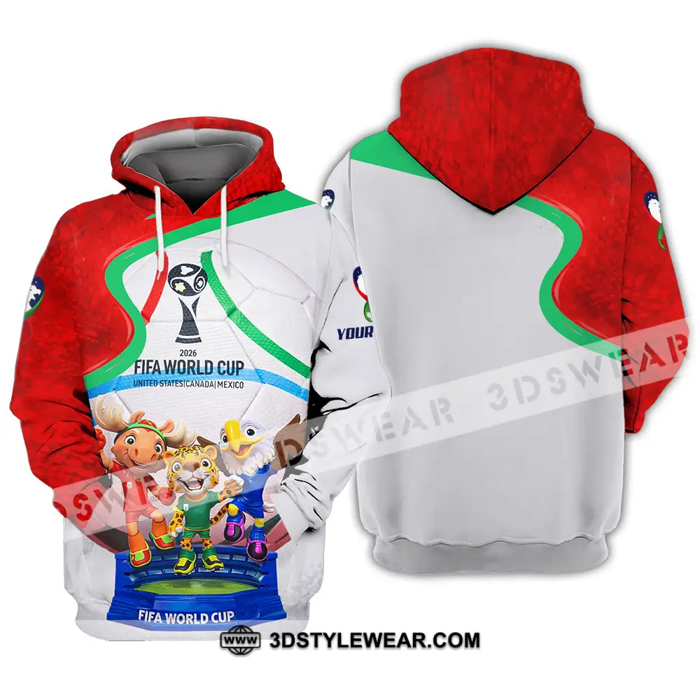 Unisex Shirt - Custom World Cup 2026 3D Shirt Hoodie / S T-shirt