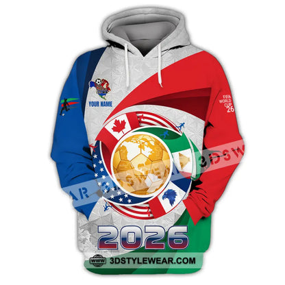 Unisex Shirt - Custom World Cup 2026 3D Shirt Hoodie / S T-shirt