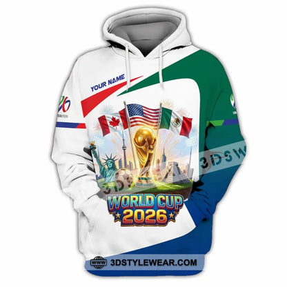 Unisex Shirt - Custom World Cup 2026 3D Shirt Hoodie / S T-shirt