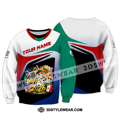Unisex Shirt - Custom World Cup 2026 3D Shirt - Long Sleeve / S - T-shirt