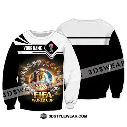 Unisex Shirt - Custom World Cup 2026 3D Shirt - Long Sleeve / S - T-shirt