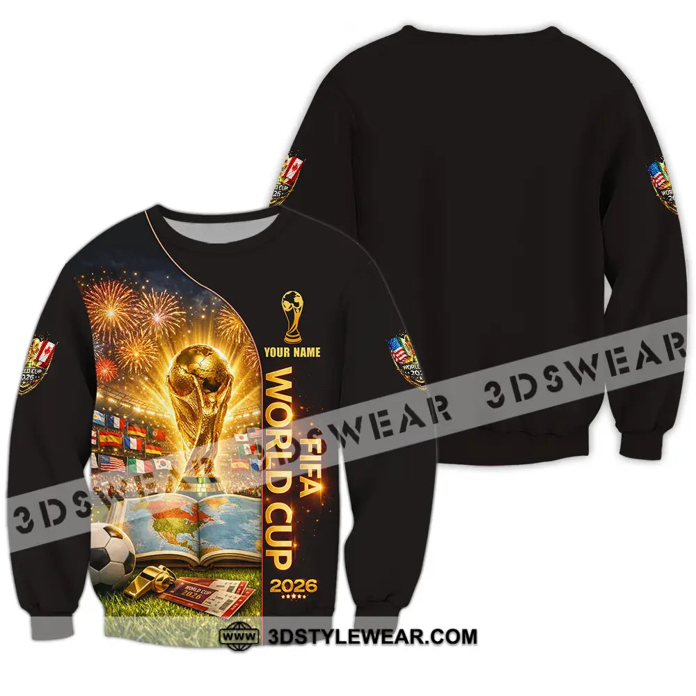 Unisex Shirt - Custom World Cup 2026 3D Shirt Long Sleeve / S T-shirt