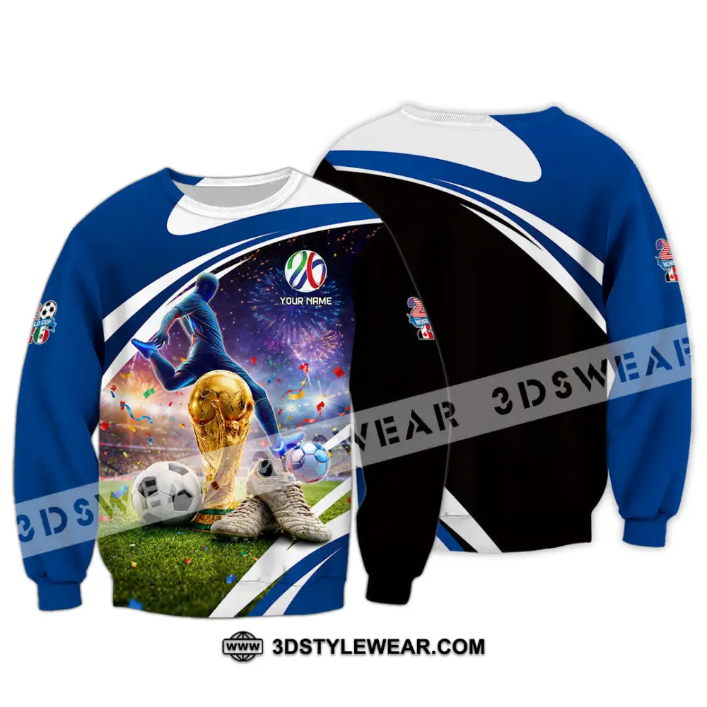 Unisex Shirt - Custom World Cup 2026 3D Shirt Long Sleeve / S T-shirt
