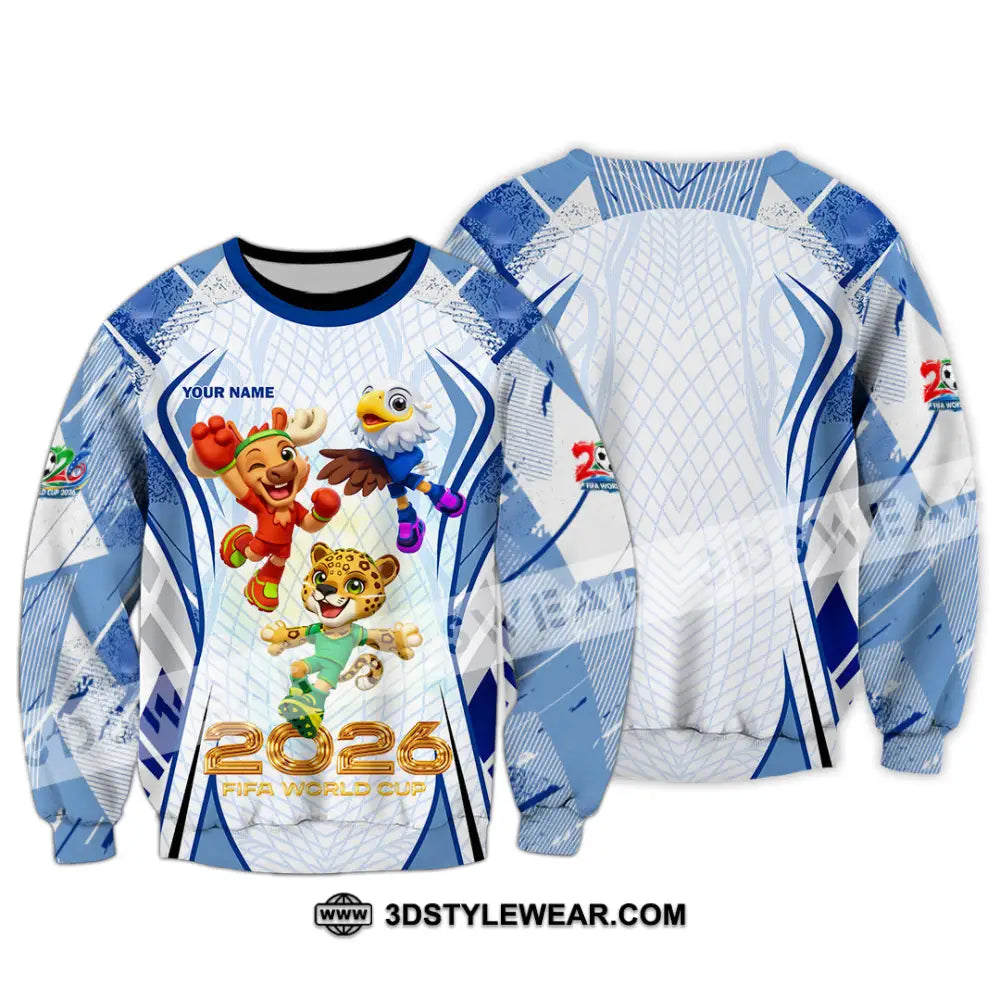 Unisex Shirt - Custom World Cup 2026 3D Shirt Long Sleeve / S T-shirt