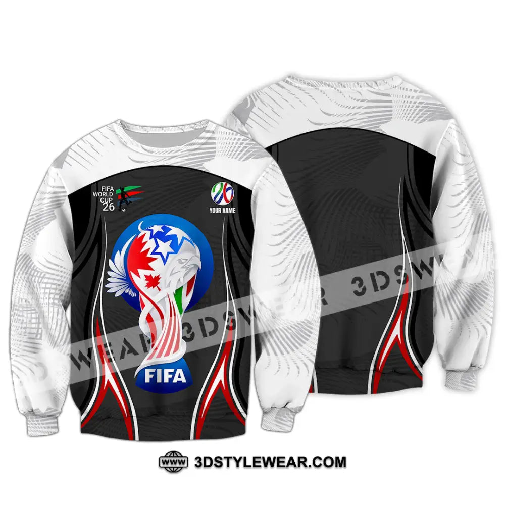 Unisex Shirt - Custom World Cup 2026 3D Shirt Long Sleeve / S T-shirt