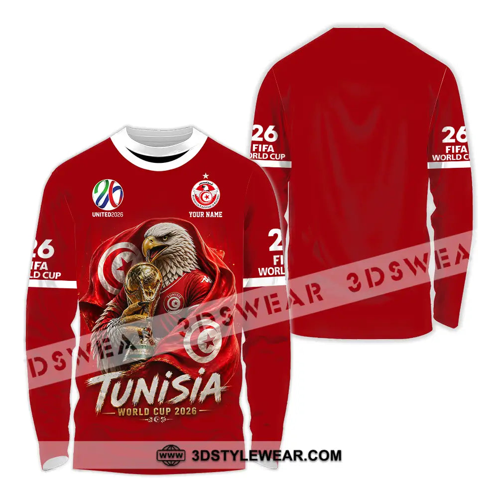 Unisex Shirt - Custom World Cup 2026 3D Shirt - Long Sleeve Shirt / S - T-shirt