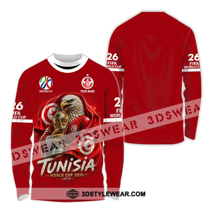 Unisex Shirt - Custom World Cup 2026 3D Shirt - Long Sleeve Shirt / S - T-shirt