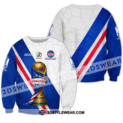 Unisex Shirt - Custom World Cup 2026 3D Shirt Long Sleeve / S T-shirt