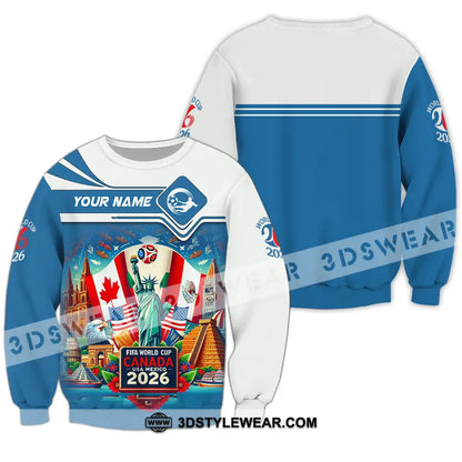 Unisex Shirt - Custom World Cup 2026 3D Shirt Long Sleeve / S T-shirt