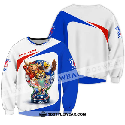 Unisex Shirt - Custom World Cup 2026 3D Shirt Long Sleeve / S T-shirt