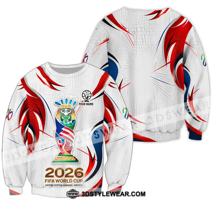 Unisex Shirt - Custom World Cup 2026 3D Shirt Long Sleeve / S T-shirt
