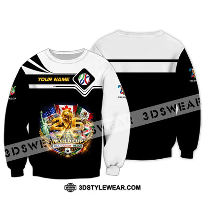 Unisex Shirt - Custom World Cup 2026 3D Shirt - Long Sleeve / S - T-shirt