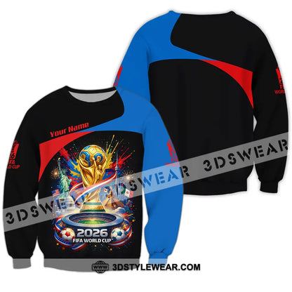 Unisex Shirt - Custom World Cup 2026 3D Shirt - Long Sleeve / S - T-shirt