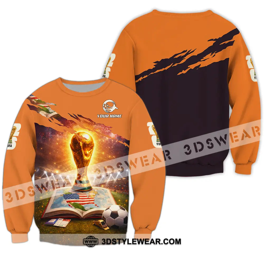 Unisex Shirt - Custom World Cup 2026 3D Shirt Long Sleeve / S T-shirt