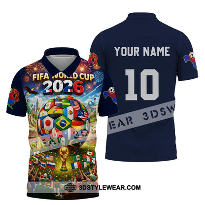 Unisex Shirt - Custom World Cup 2026 3D Shirt Polo Shirt / S T-shirt