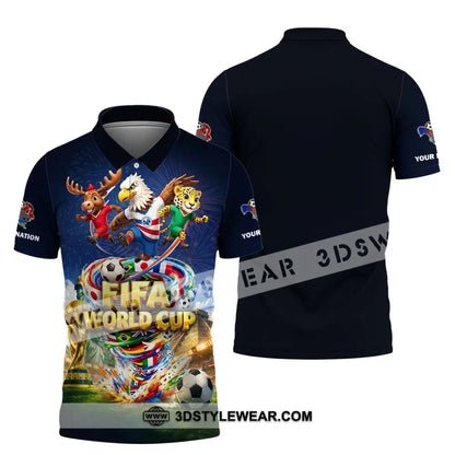 Unisex Shirt - Custom World Cup 2026 3D Shirt Polo Shirt / S T-shirt
