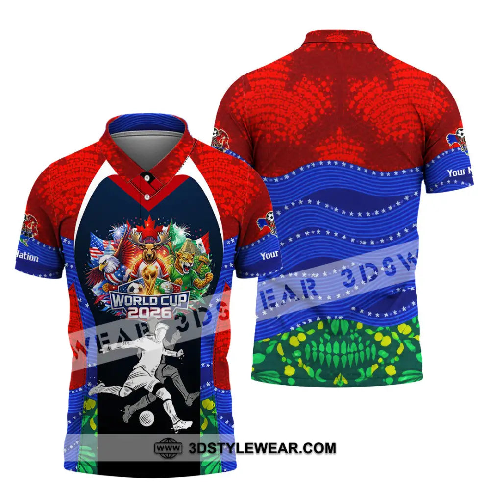 Unisex Shirt - Custom World Cup 2026 3D Shirt - Polo Shirt / S - T-shirt