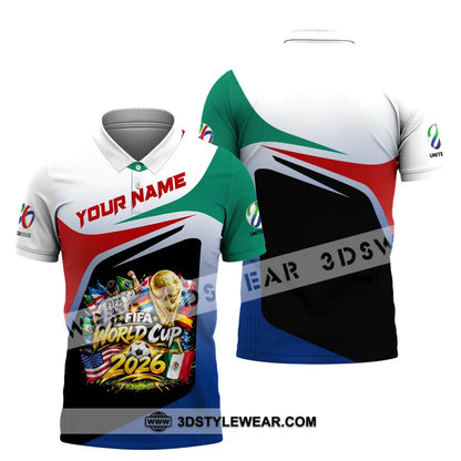Unisex Shirt - Custom World Cup 2026 3D Shirt - Polo Shirt / S - T-shirt